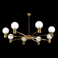 Massive Chandelier, Manner of Angelo Lelli, 58 Dia - Sold for $3,000 on 02-08-2020 (Lot 16).jpg